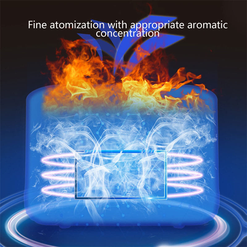 Nawilżacz powietrza w stylu płomienia, energooszczędny do dekoracji świątecznych